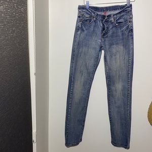 Firefly denim straight jeans